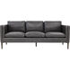 Richmond Brentwood Charcoal Leather Sofa